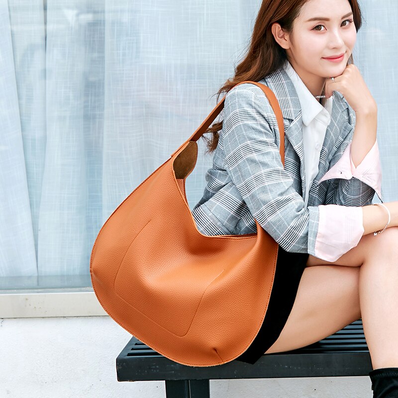 Veganistisch leren hobo tas, handgemaakt, geweven, casual dames handtas, grote capaciteit, patchwork rits, dames schoudertassen