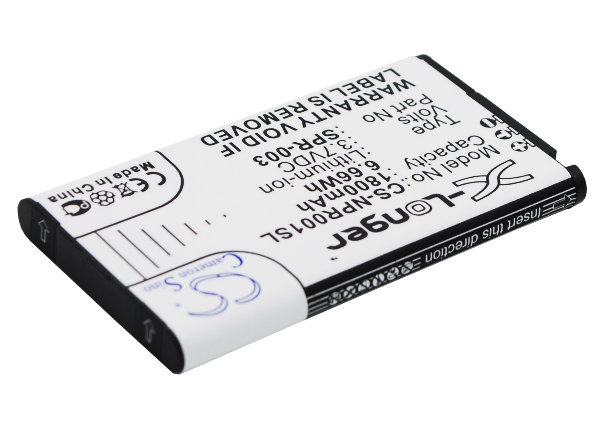 Cameron Sino 1800mAh Battery SPR-003, SPR-A-BPAA-CO for Nintendo 3DSLL, DS XL , 3DSLL, SPR-001
