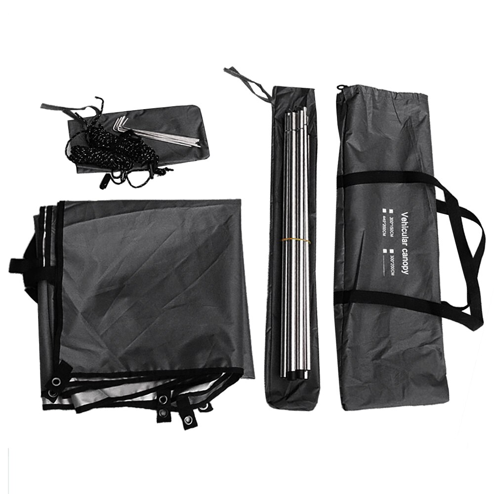 Auto Luifel Tent Dak Top Voor Suv Auto Outdoor Camping Reizen Strand Zonnescherm