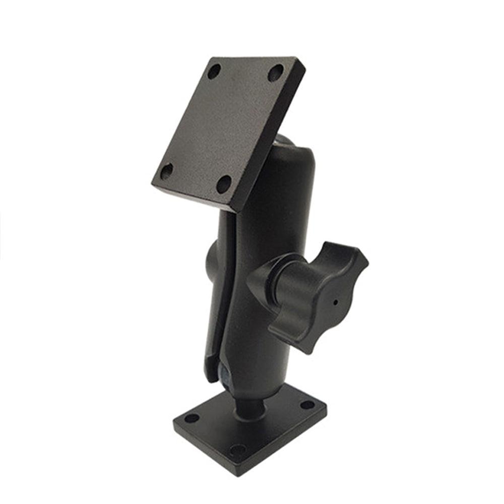 Aluminum Alloy Square Mounting Base with 1 Inch Ball Head Mount for Zumo 400/450/500/550/660 Rider GPS for Motorcycle Bicycle