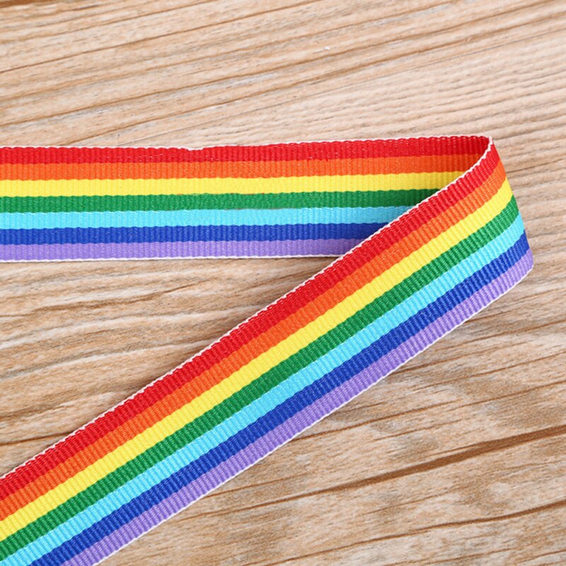 10 Meter Muti-Size Regenboog Riem Rand Voor Kleding Tassen Accessoires Handgemaakte Diy Singels Naaien Materiaal Leveranciers