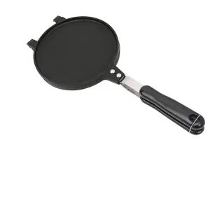 Herramientas para hornear, horno de Gas, molde para gofres de Metal, molde antiadherente para pastel, sartén para gofres de hierro Dunkin, molde agitador para Donuts, Mini gofrera: 3