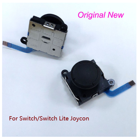 10 pièces d'origine Joycon 3D Joystick analogique bâton de pouce Joystick Module de capteur pour commutateur de commande Lite NS contrôleur: Default Title