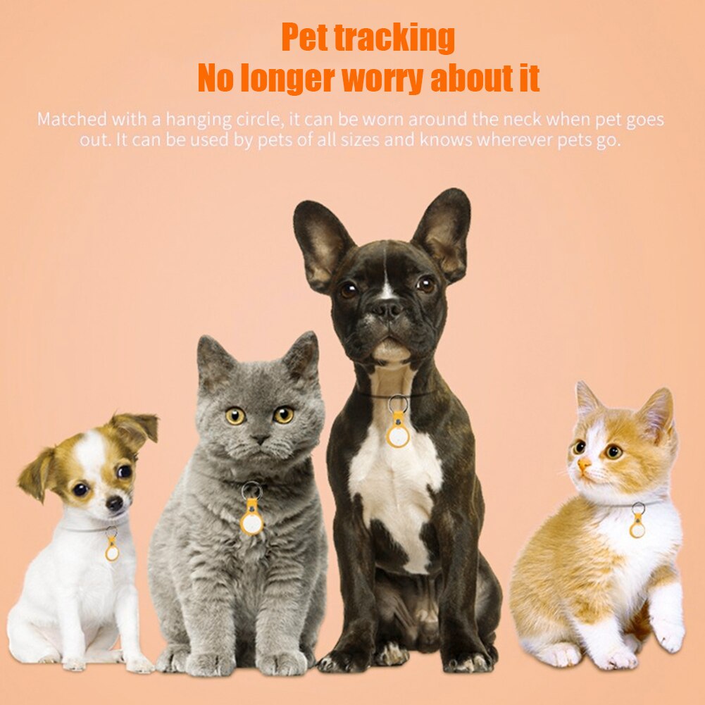 Anti-lost Alarm Tracker Mini Wireless Bluetooth-compatible Key Finder Pet Tracker Car Child Older Wallet Locator Anti Lost Alarm