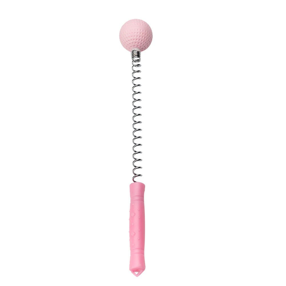 Spring Ball Massager Manual Beat Hammer Body Massage Relieve Fatigue for Back Shoulder Leg SN