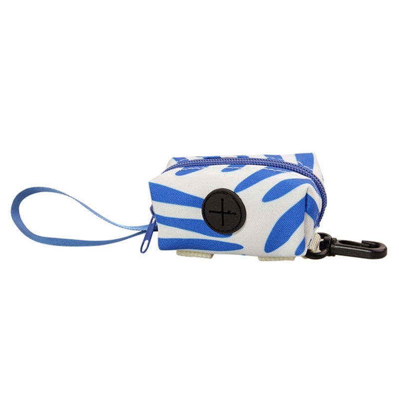 D0AD Dog Poop Bag Holder Eco-Friendly Dog Waste Bag Dispenser Dog Supplies Waste Bags Holder Outdoor with Carabiner
