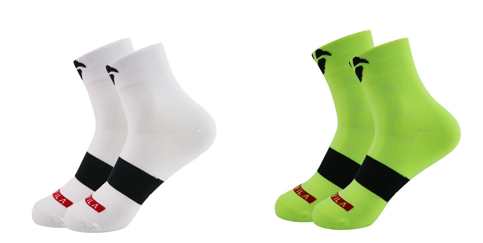 Cycling Socks Men Women Anti-sweat Outdoor Sports Running Basketball Sport Socks Bicycle Bike Socks Calcetines Ciclismo: Orange
