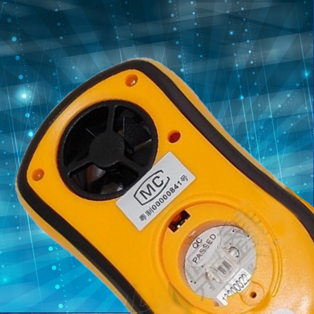 Portable Digital Anemometer for Measuring Wind Speed Handheld Wind Speed Meter with Backlight Wind Speed Gauge Meter