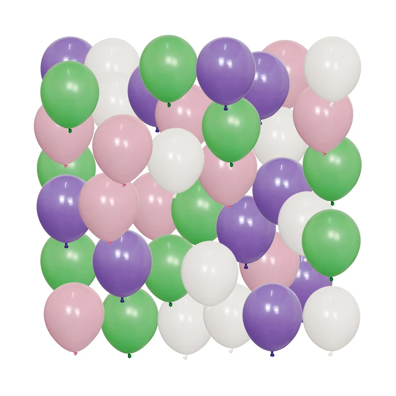 40 Uds mezcla de Globos de látex con pata de perro de 10 pulgadas decoración de temática de animales juguetes clásicos para niños Globos suministro de bolas inflables de aire de helio: Amarillo claro
