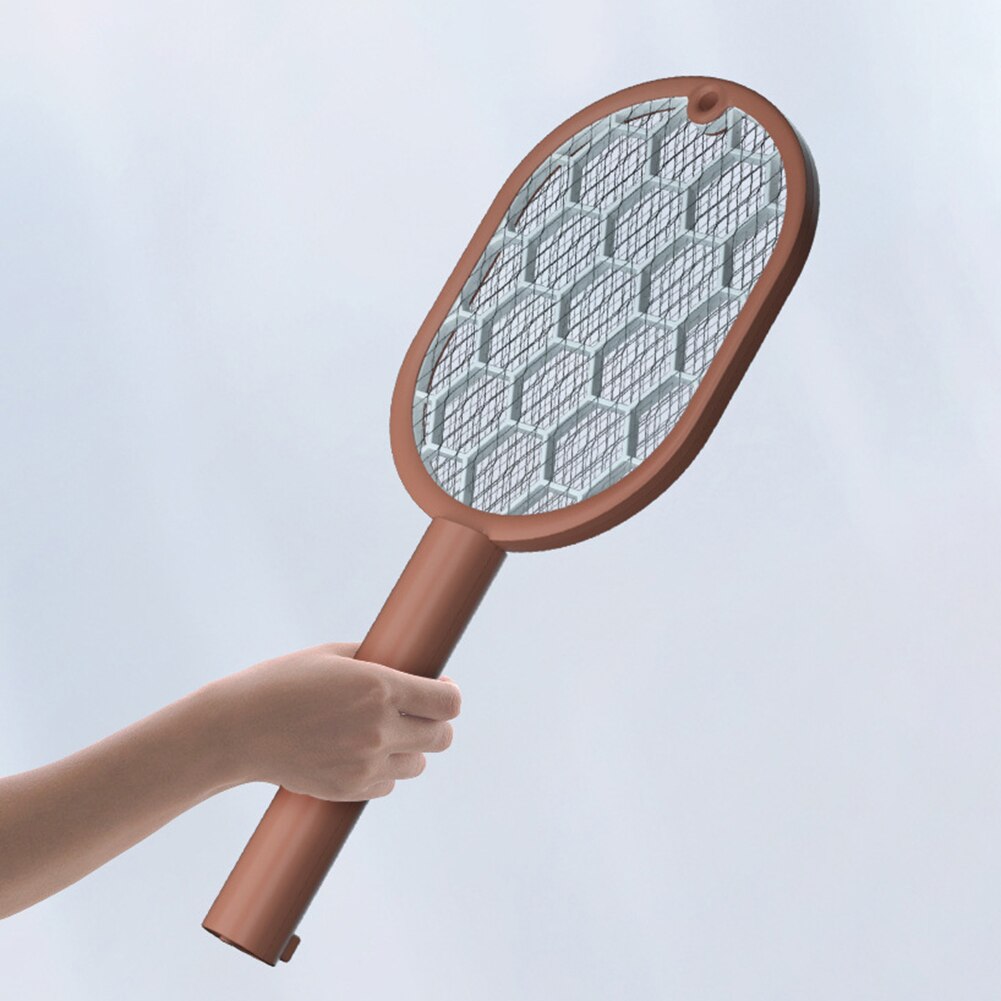 Matamoscas eléctrico recargable para el hogar, 3000V, antimoscas, trampa para insectos, raqueta, productos de Control de plagas