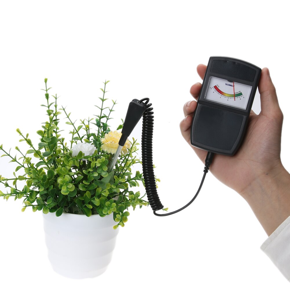 Soil pH Meter Level Tester for Plants Crops Flowers Vegetable Gardening Farmland Potting pH Meter Analyzer