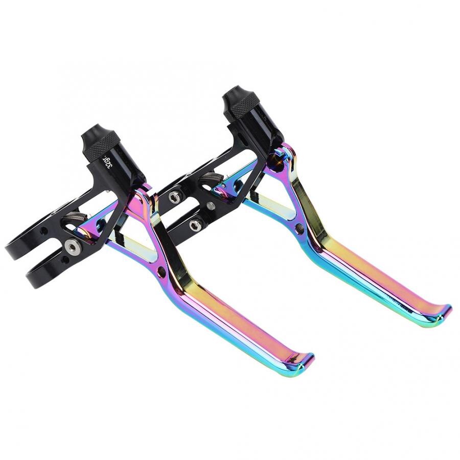 1 par cykelbremse aluminiumslegering v-bremse skivebremser håndtag mountainbike cykel bremse håndtag cykel cykel bremse håndtag dele