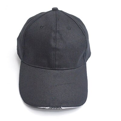 Gorro con luz LED camuflaje iluminado Otoño Invierno sombrero de pesca iluminación nocturna exterior montañismo gorra de béisbol gorra de escenario: A