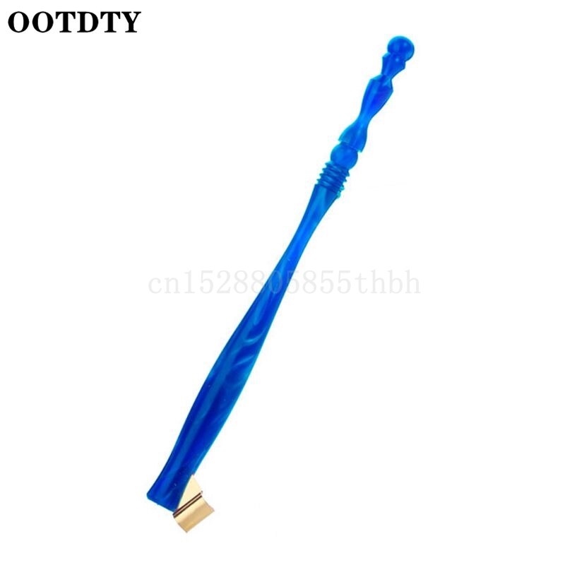 Antique English Oblique Calligraphy Dip Pen Nib Holder Handwriting Handmade Copper Scrip Fountain Pen