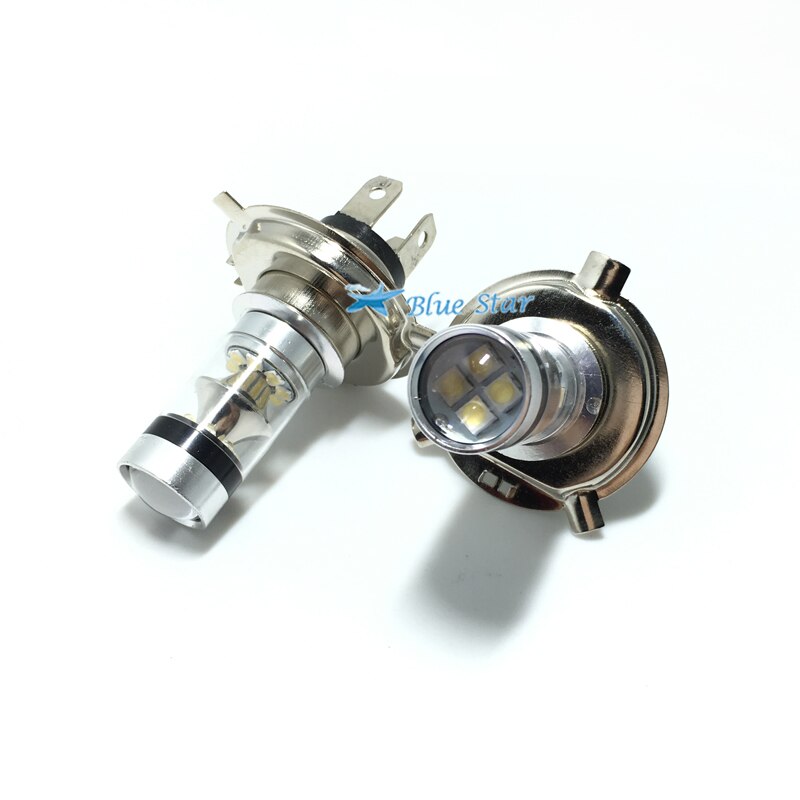H4 Lampen Motorfiets Koplampen H4 Led Auto Light Bulb Lamp Koplamp 8000K Witte Led Lamp Auto Styling