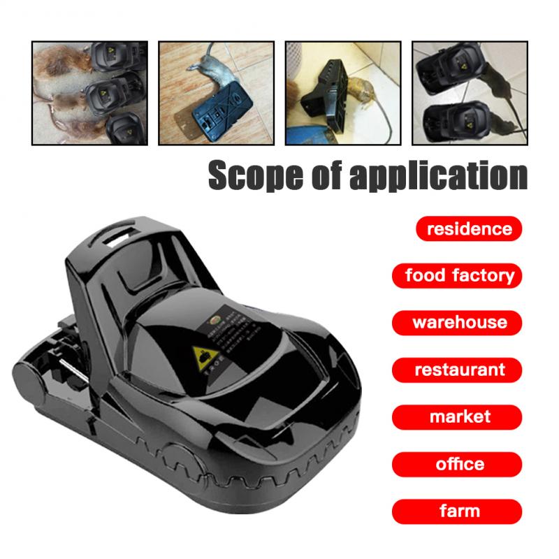 5/4/3/2/1Pack pièges à souris qui fonctionnent, pièges à souris puissants, piège à pression pour souris, pince à Rat pour souris sensible (durable-noir)