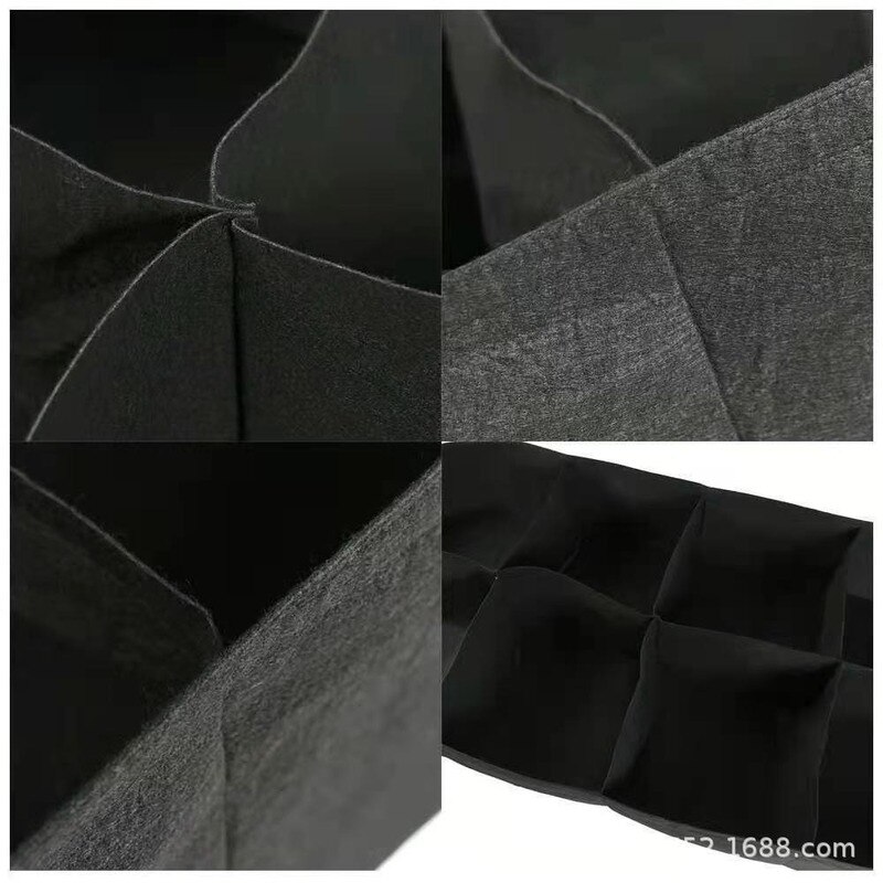 4/8 Grid Muti-Grid Rectangular Planting Bag Vegetable Split Planting Bag Green Growing Garden Flowerpot Beautiful Planting Bag