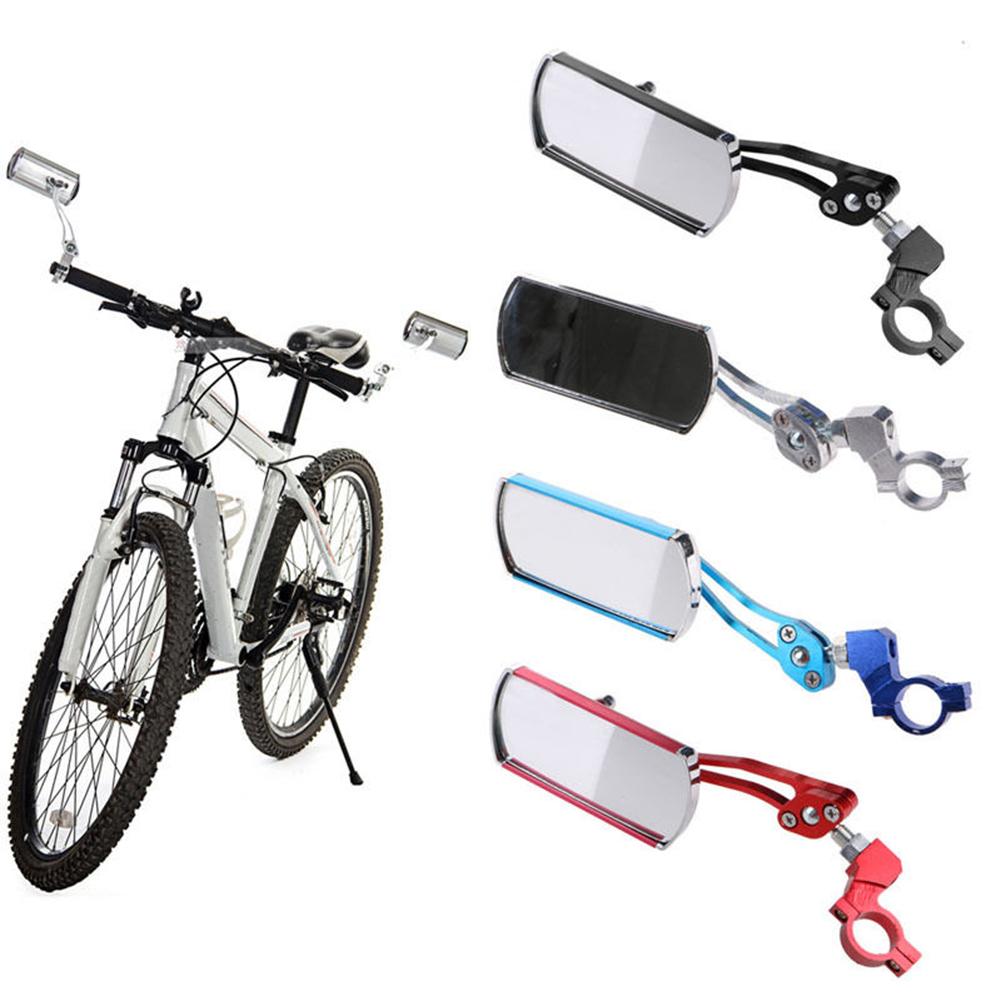 Espejo retrovisor para bicicleta de montaña y carretera, montaje en manillar, seguridad