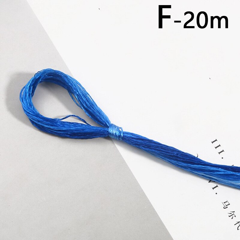 20M Polyester Embroidery Thread Gradient Cross Stitch Floss Threads Cotton Sewing Skeins Skein Kit DIY Sewing Tool Crafts: F