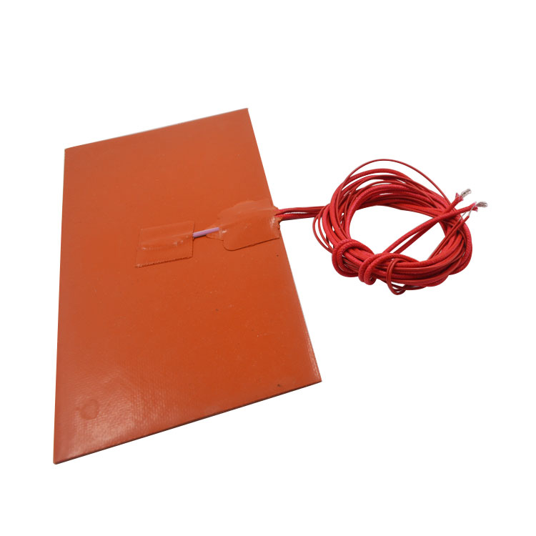 Calentador de placa calefactora de silicona 155mm x 230mm para cama de calor de impresora 3d