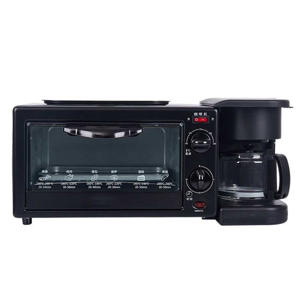 Household Toaster Three-in-one Breakfast Machine Multifunctional Breakfast Machine Coffee machine Roaster Bread Toaster Machine