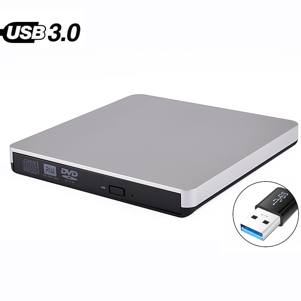 Externe USB 3.0 Hoge Snelheid DL DVD RW Brander CD Writer Slim Draagbare Optische Drive voor Asus Samsung Acer Dell universal SONY HP