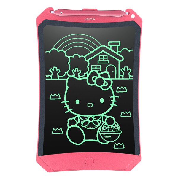 NeWYeS 8.5 ''Robot LCD écriture tablette numérique bloc-notes électronique graphique tablettes dessin Pad avec stylo stylet enfants jouet: Pink