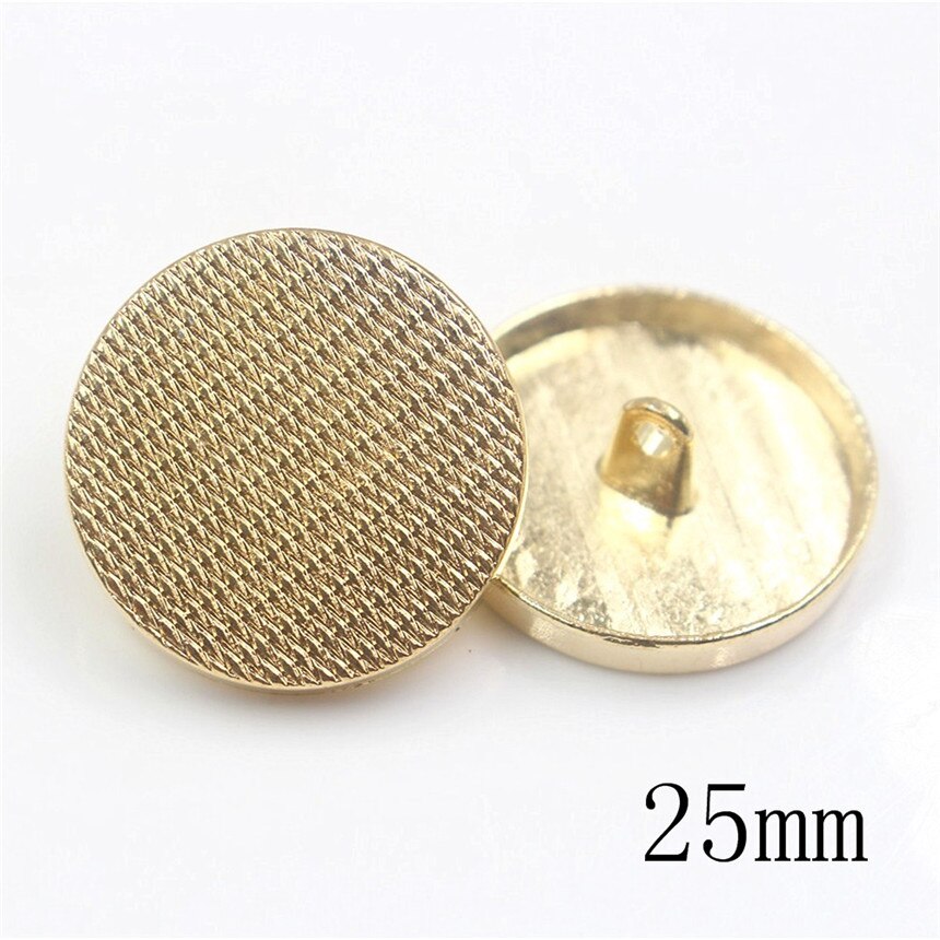 178231,10pcs/lots gold metal buttons Coat Suits Uniforms Buttons DIY handmade sewing: A-17823-84