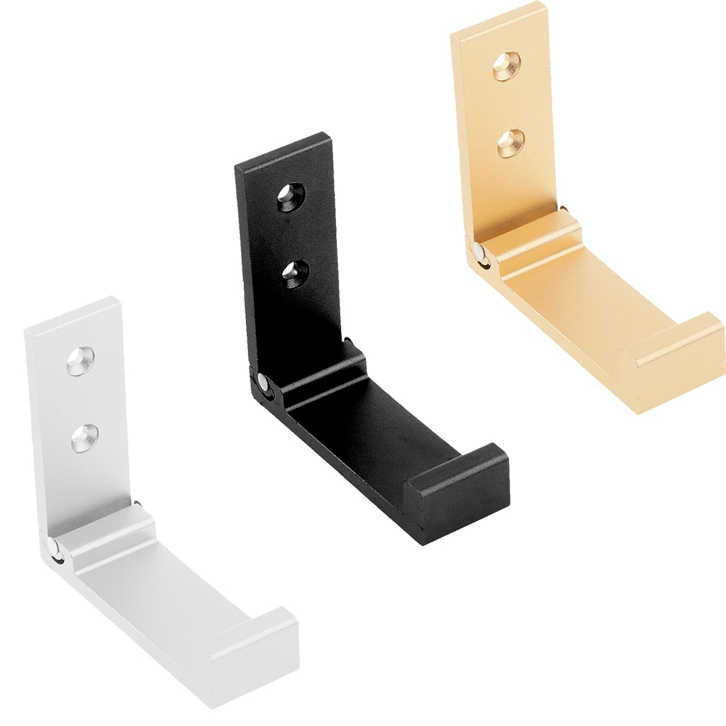 Aluminum Alloy Retractable Clothes Hat Coat Hook Foldable Hanging Rack Single Hook Wall Mounted On The Wall Doors