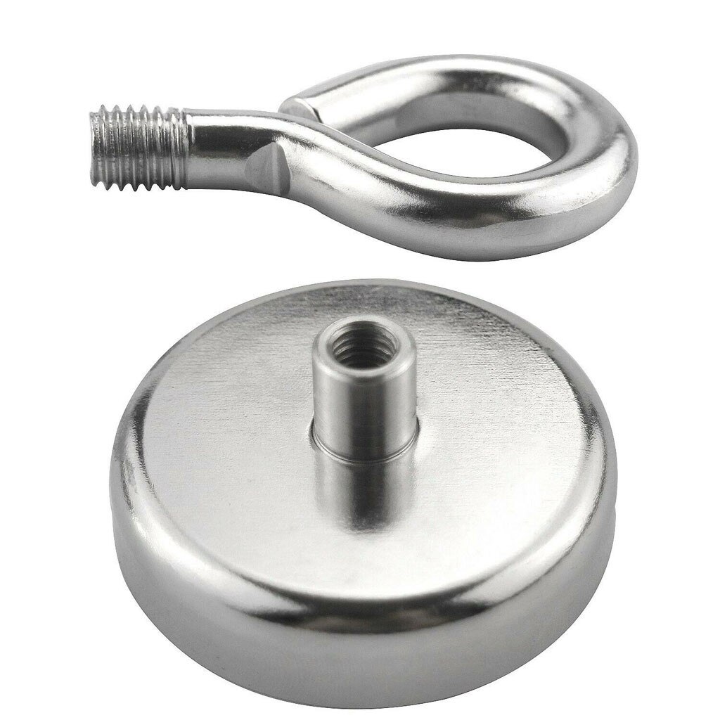 25# Strong Powerful Round Neodymium Magnet Hook Rescue Magnet Fishing Equipment Hold Salvage Magnet Sea Fishing Bracket