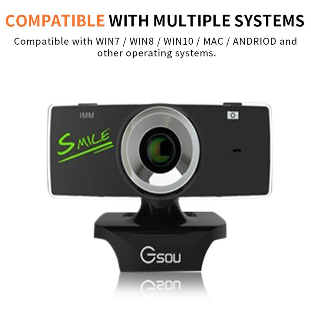 USB2.0 HD Webcam Camera Web Cam With Mic For Computer PC Laptop Desktop HD Computer Camera USB Web Camera Webcams