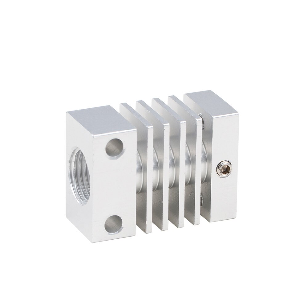 3D Printer Parts CR8 CR10 Hotend/CR10S J-head MK8 Extruder Kit /Heat sink For Ender 3/S CR10 Heatsink Aluminum Block MK8 Nozzle: Silver CR10