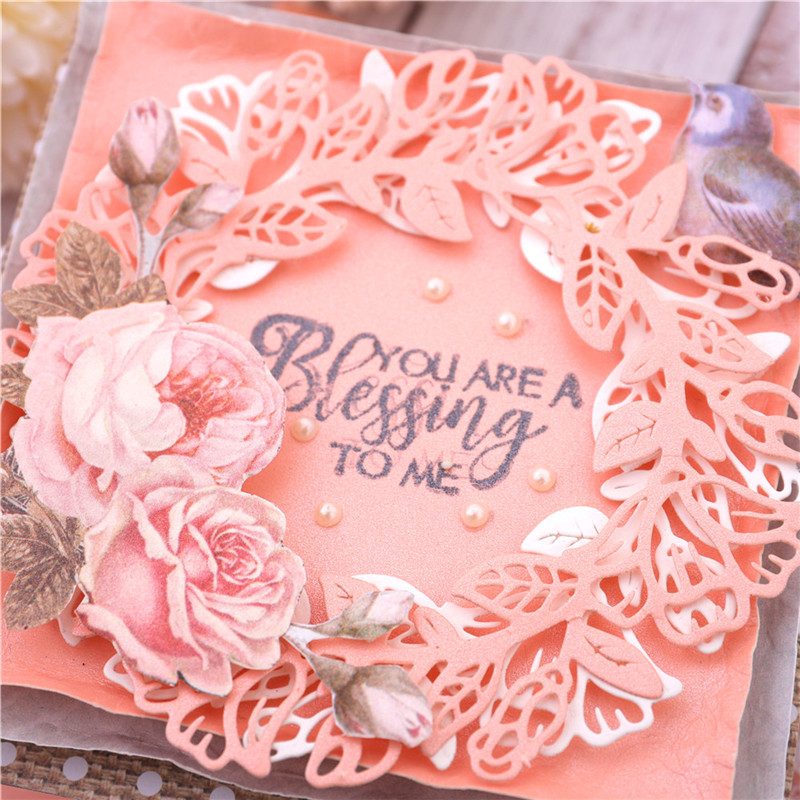 Fustella Metallica A Forma Di Cesto Di Fiori Per Scrapbooking E Album Foto - Spirworchlan