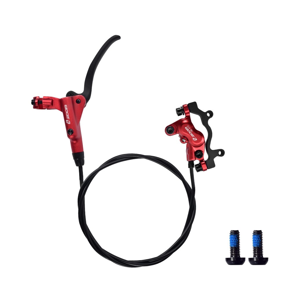 Zoom HB876 Mtb 4 Zuiger Hydraulische Schijfrem 800Mm/1400Mm Mountainbike Olie Druk Rem Met Hars remblokken: Rear Brake RD