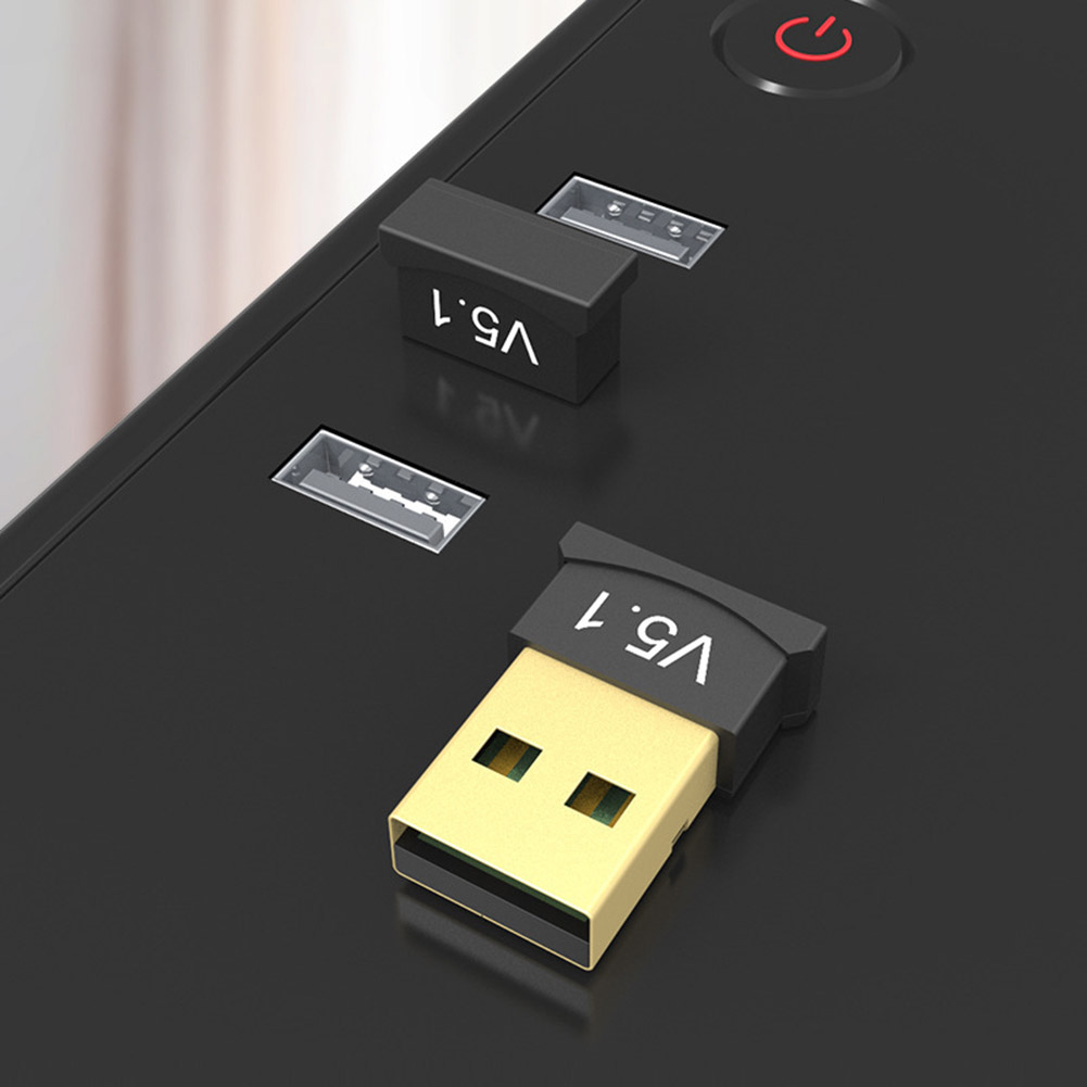 Wireless Audio Adapter Bluetooth-Compatible 5.0/5.1 Dongle 2.4G Audio Receiver Support Win7/8/8.1/10 for Computer Tablet Desktop