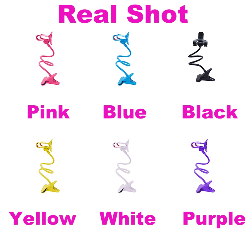 Rotating Stand Holder Multi-Function Long Arm Lazy Bracket Mount Storage Holders Rack Plastic Accessories for Phone