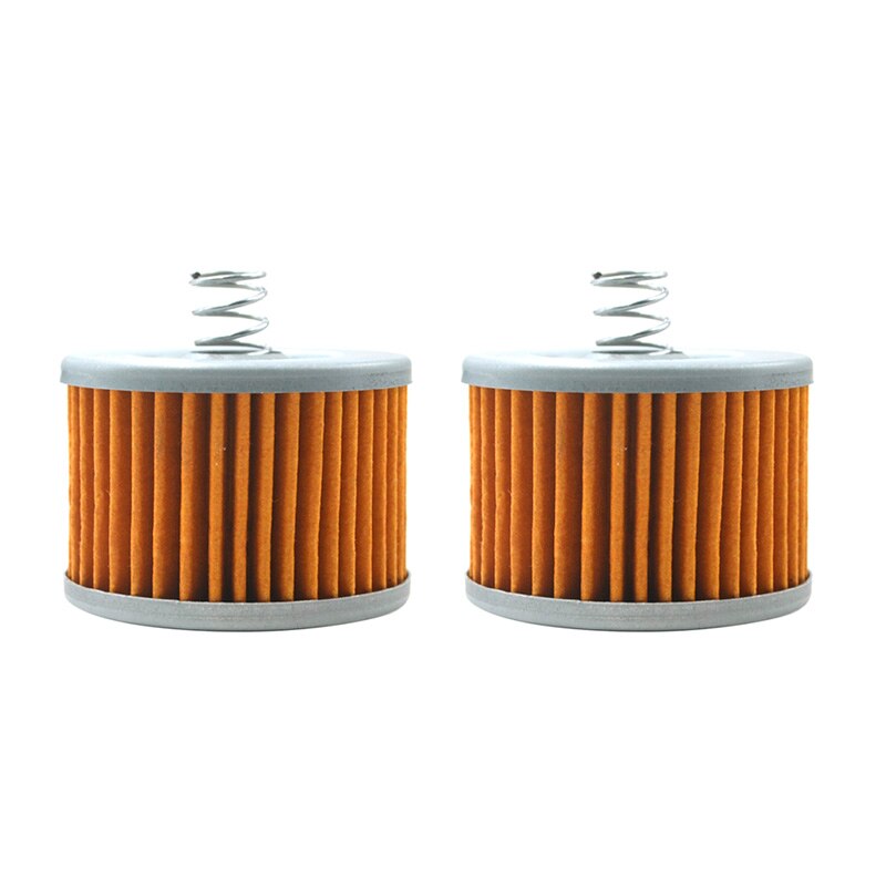 1/2/4/8 stk motorsykkel oljefilter til bajaj 100 bokser  ct100 115 caliber 130 bokser  bm150 135 pulsar til yamaha  ys125 150 byson: 2 stk