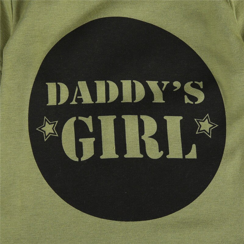 Geboren baby meisjes jongens outfits camouflage patchwork lange mouwen ronde hals knopen legergroen korte body's herfstkleding