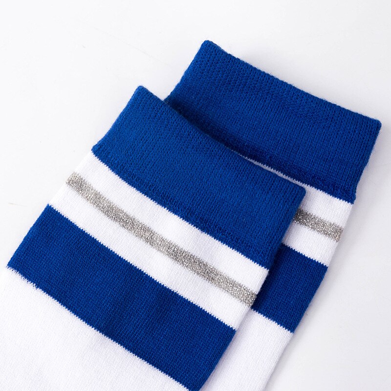 Baby Mädchen Knie Hohe Socken freundlicher jungen Streifen Baumwolle Sport Socken für Mädchen Nette Lange Röhre Socken freundlicher Bein Wärmer socken