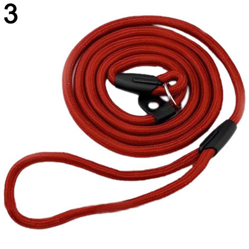 1 Pc Verstelbare Pet Dog Nylon Touw Training Leash Slip Tractie Kraag Lood Keten Nylon Hond Touw Training Dierbenodigdheden