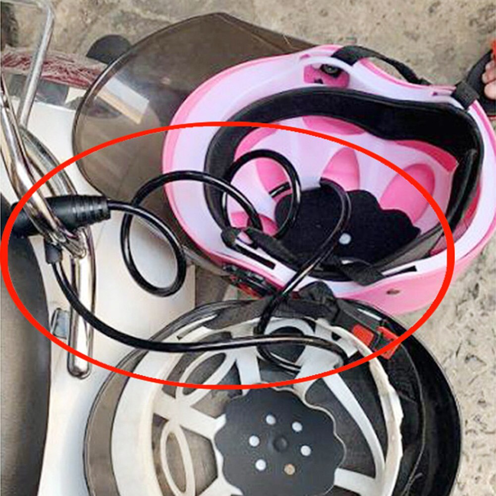 Candado de seguridad antirrobo para casco de motocicleta de 150cm