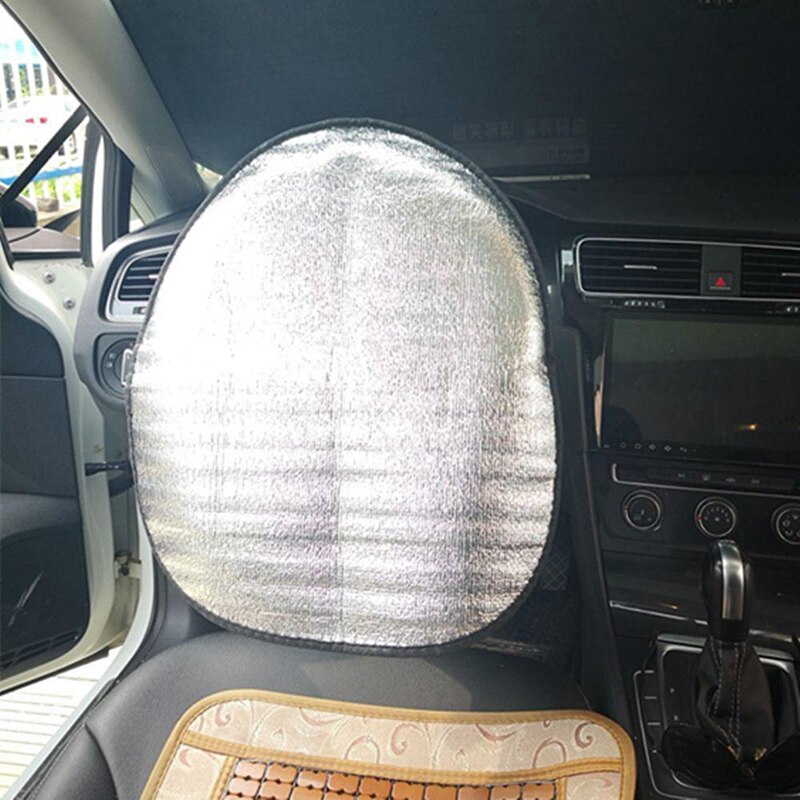 45X4 9cm protector para volante de coche cubierta tipo parasol sombrilla de papel de aluminio contra accesorios de automoción productos de Interior