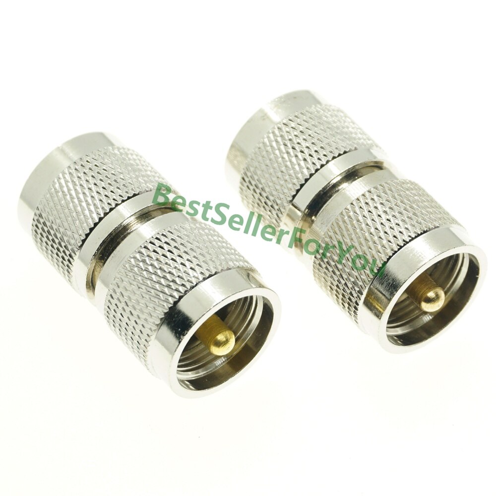 UHF PL-259 Male to UHF Male PL259 PL-259 plug in series RF adapter connector