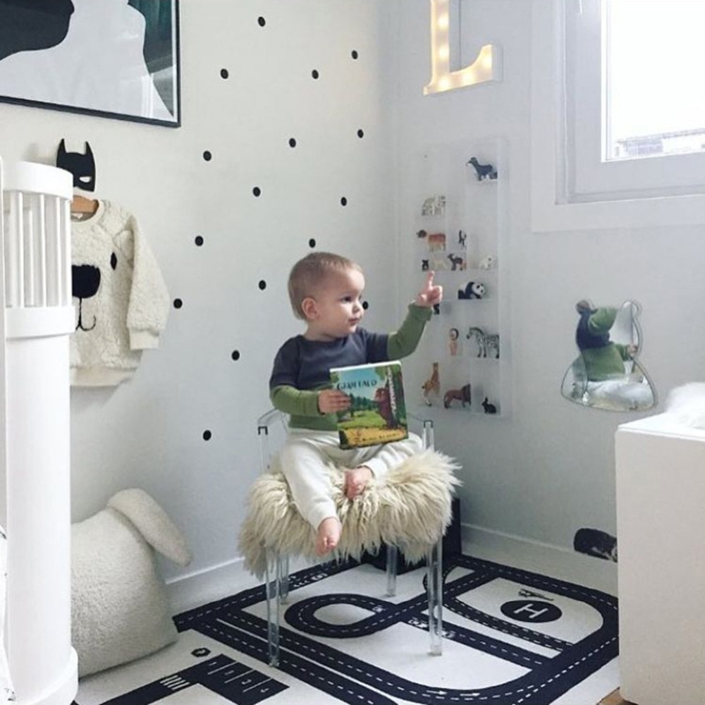 Röyhkeä vauva hopscotch kuntosali matto tapete infantil leikkimatto lapsille pelimatto koulutus urheilu ryömiä matot huopa lasten matot