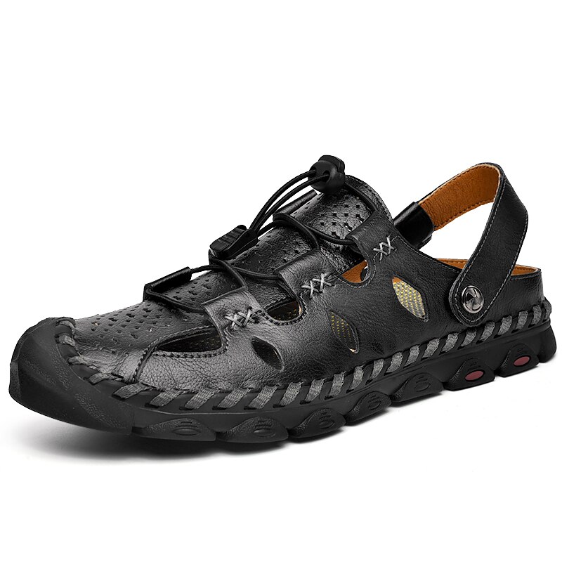 Chaussures respirant véritable sandales confort sandles zomerschoenen de chaussures schuhe zapatillas schoenen extérieur deportivas