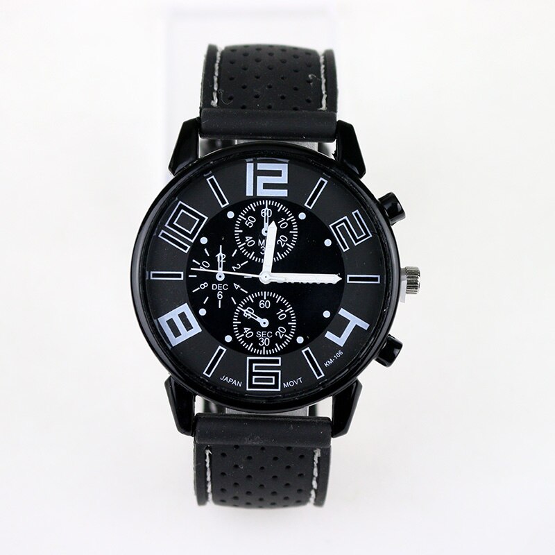 Sport Men's Ultra Thin Watches Men Business Stainless Steel Quartz Watch Relogio Masculino reloj hombre: White