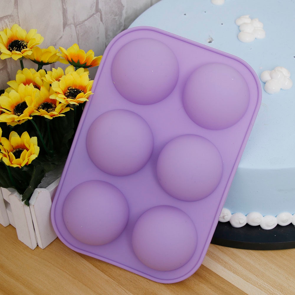 Siliconen Half Ball Sphere Mold Chocolade Cupcake Cakevorm DIY Bakken Decoratieve Cakevorm Keukengerei Goederen 1 STUKS