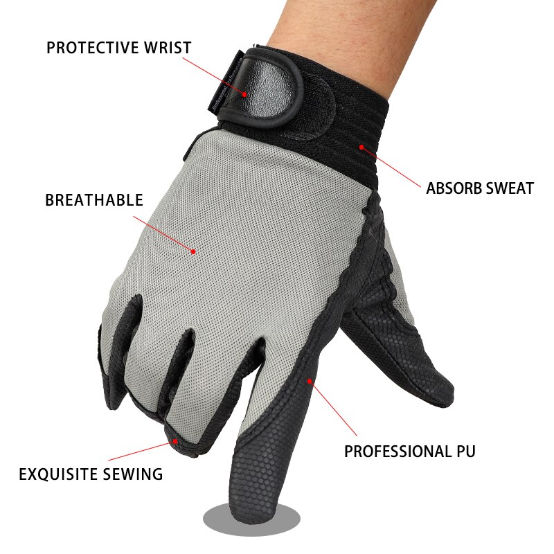 QIANGLEAF 3 stücke Blau Arbeit Handschuhe Sicherheit Ausrügestochen Mann Fahren Handschuh Bergbau Sicherheit Tragen Beständig Gummi Handschuhe 2510