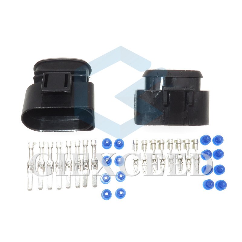 8 Pin 3.5Mm 3A0 973 834 3A0 973 734 Vrouwelijke Mannelijke 3A0973834 3A0973734 Waterdichte Auto Elektrische Connector Aansluitingen Voor vw