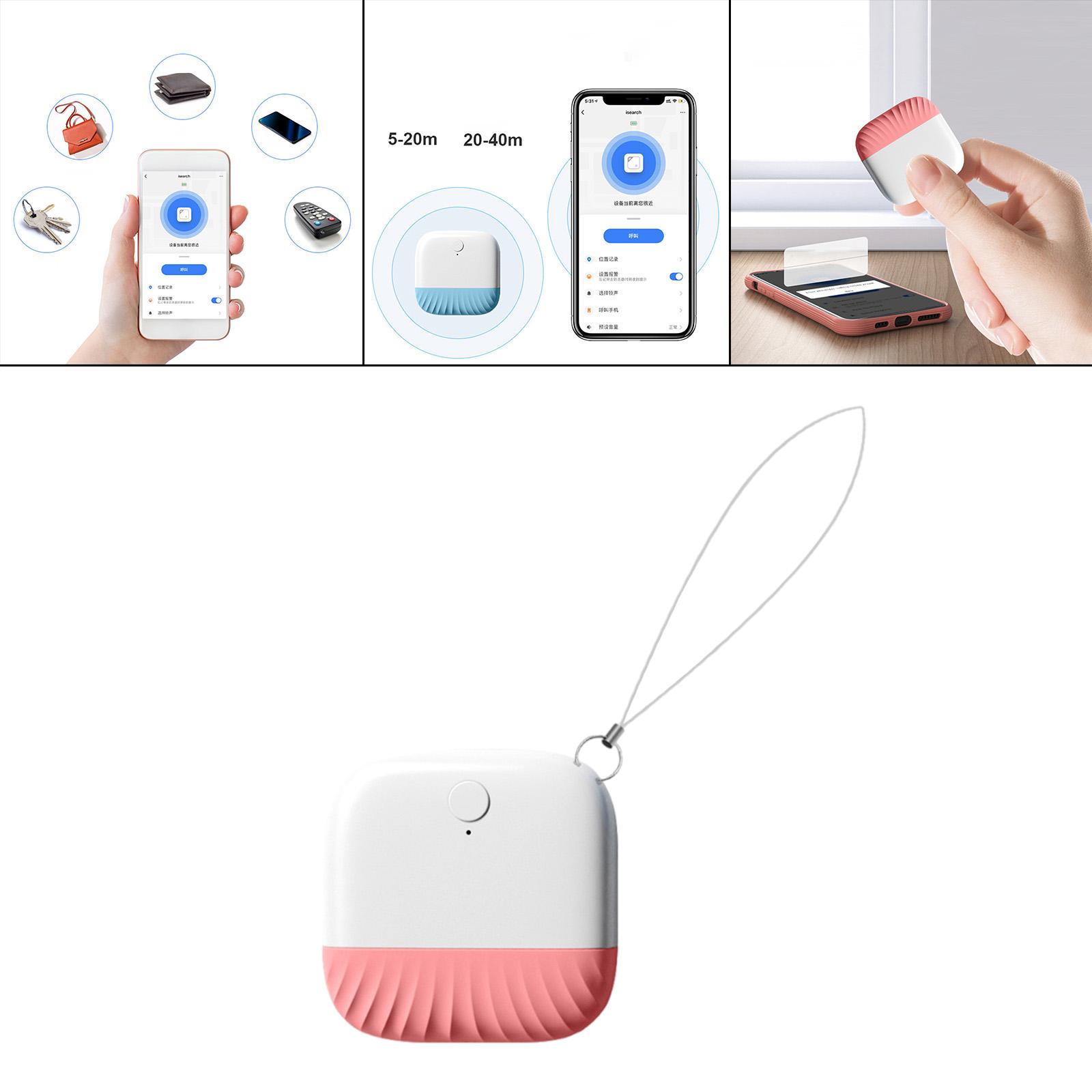 Draadloze Bluetooth Smart Tracker Anti-Verloren Alarm Kleine Devic Met Magnetische Ronde Voor Tuya App Controle Voertuigen Kinderen Huisdieren